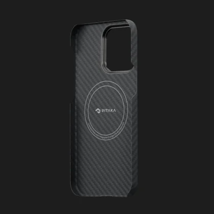 Чохол Pitaka MagEZ 3 Case для iPhone 14 Pro (Black/Grey Twill)