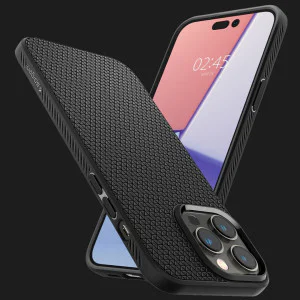 Чехол Spigen Liquid Air для iPhone 14 Pro (Matte Black) в Хмельницком