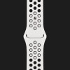 Apple Watch SE 2 44mm Silver Aluminum Case with Summit White/Black Nike Sport Band