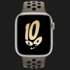 Оригинальный ремешок Apple Nike Sport Band для Apple Watch 38/40/41mm (Olive Grey/Black) (MPGT3)