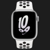 Apple Watch Series 8 41mm Silver Aluminum Case with Summit White/Black Nike Sport Band