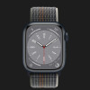Apple Watch Series 8 45mm Midnight Aluminum Case with Midnight Sport Loop
