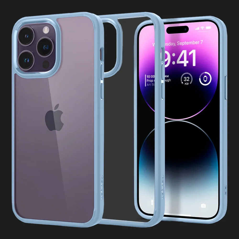 Чехол Spigen Ultra Hybrid для iPhone 14 Pro Max (Sierra Blue)