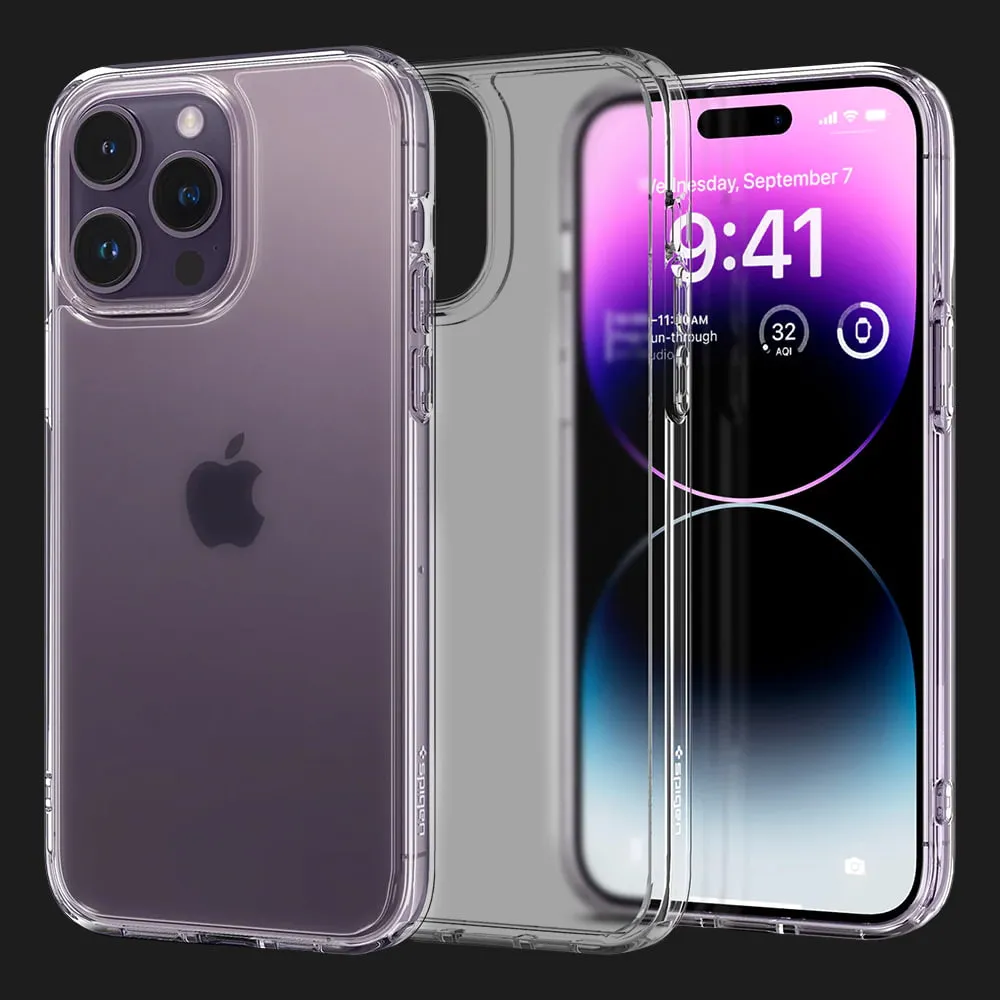 Чехол Spigen Ultra Hybrid для iPhone 14 Pro Max (Frost Clear)