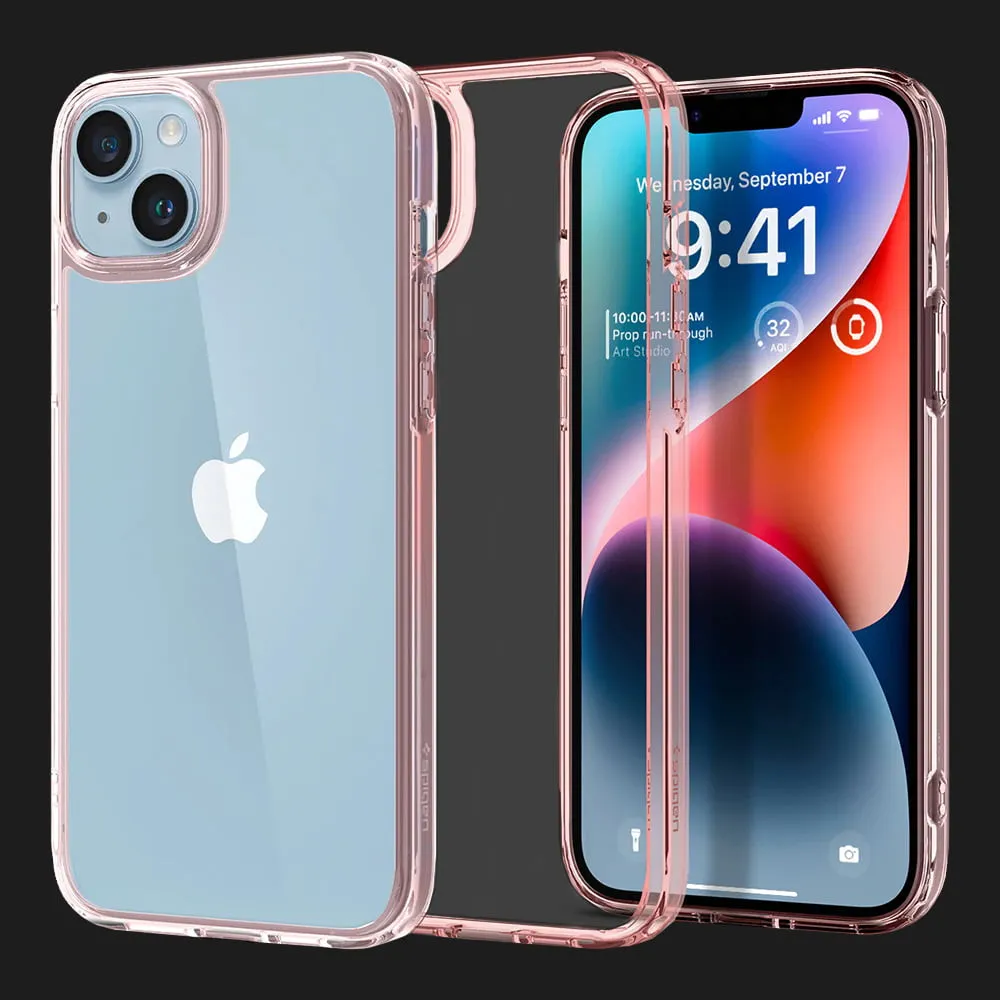 Чохол Spigen Ultra Hybrid для iPhone 14 (Rose Crystal)