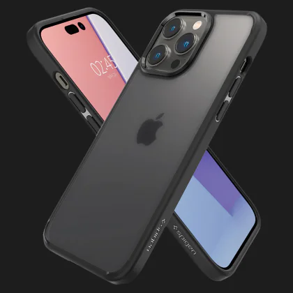 Чохол Spigen Ultra Hybrid для iPhone 14 Pro (Frost Black) в Києві