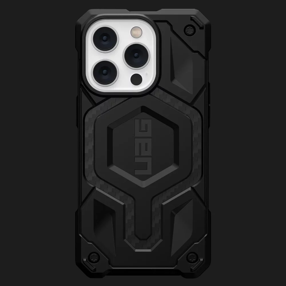 Чохол UAG Monarch Pro with MagSafe Series для iPhone 14 Pro Max (Carbon Fiber)