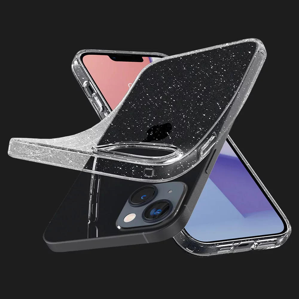 Чохол Spigen Liquid Crystal Glitter для iPhone 14 Plus (Crystal Quartz)