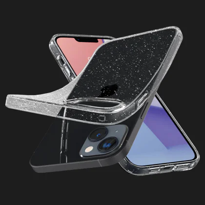 Чохол Spigen Liquid Crystal Glitter для iPhone 14 Plus (Crystal Quartz)