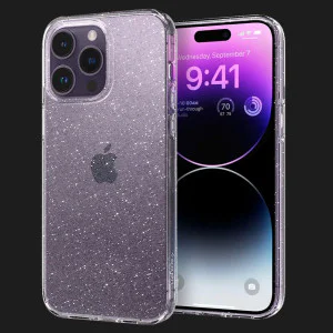 Чехол Spigen Liquid Crystal Glitter для iPhone 14 Pro Max (Crystal Quartz) в Хмельницком