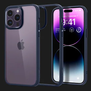 Чехол Spigen Ultra Hybrid для iPhone 14 Pro (Navy Blue) в Хмельницком