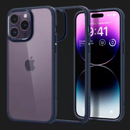 Чохол Spigen Ultra Hybrid для iPhone 14 Pro (Navy Blue) в Києві