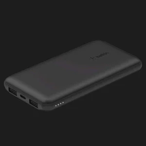 Портативний акумулятор павербанк Belkin 10000mAh, 15W Dual USB-A, USB-C (Black) в Хмельницькому