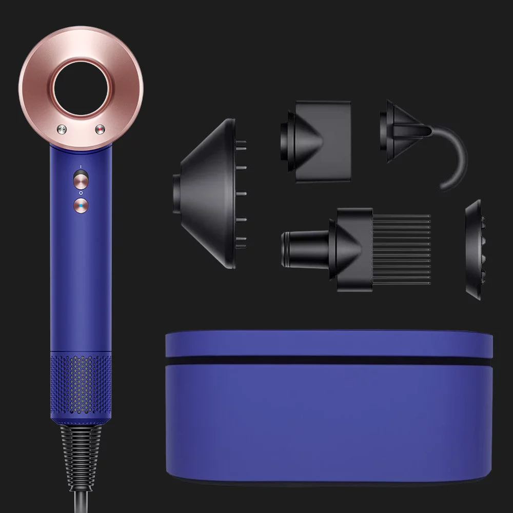 Фен для волосся Dyson Supersonic HD07 Limited Edition Vinca Blue/Rose (426081-01)