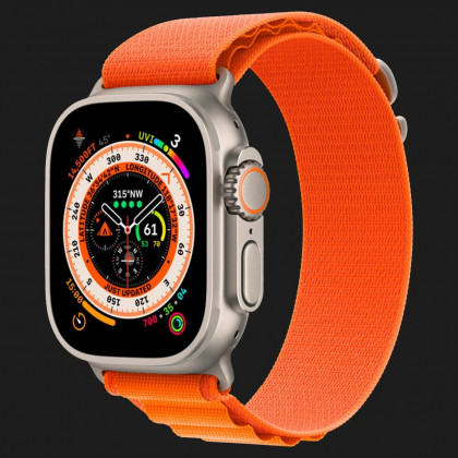 Оригінальний ремінець для Apple Watch 44/45/49 mm Alpine Loop Orange Size S (MQDY3) в Хмельницькому