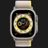 Оригинальный ремешок для Apple Watch 44/45/49 mm Trail Loop Yellow/Beige M/L (MQEH3)