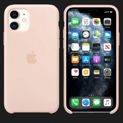 Чохол Silicone Case для iPhone 11 (Original Assembly) (Pink Sand)