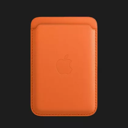 Apple Leather Wallet with MagSafe (Orange) (MPPY3) в Хусті