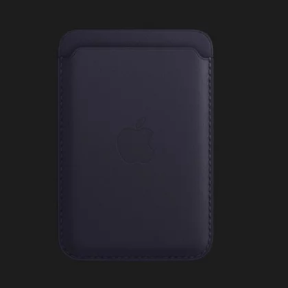Apple Leather Wallet with MagSafe (Ink) (MPPW3) в Хусті