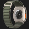Оригінальний ремінець для Apple Watch 42/44/45/49 mm Alpine Loop Green Size M (MQE33)