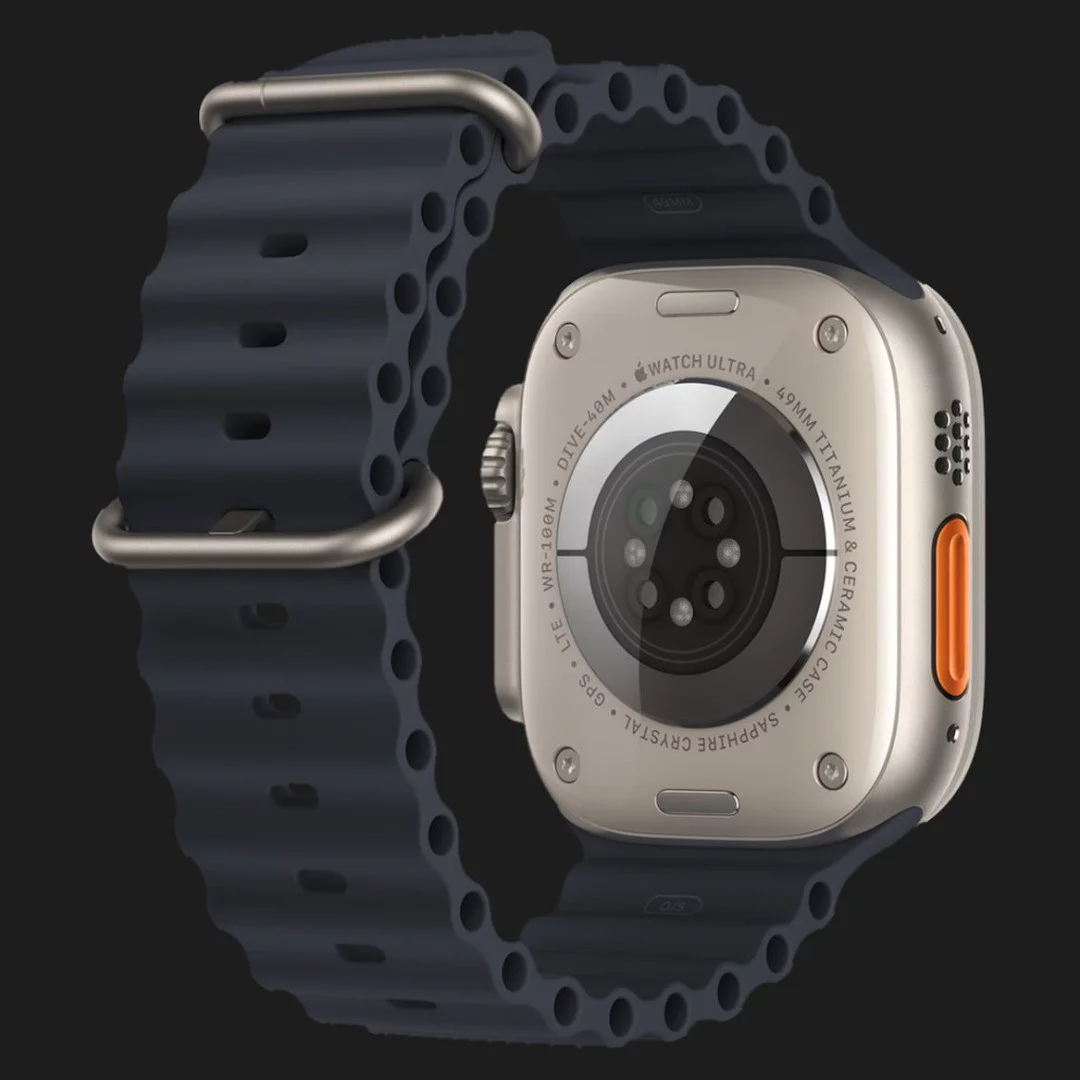 Оригинальный ремешок для Apple Watch 42/44/45/49 mm Ocean Band (Midnight)
