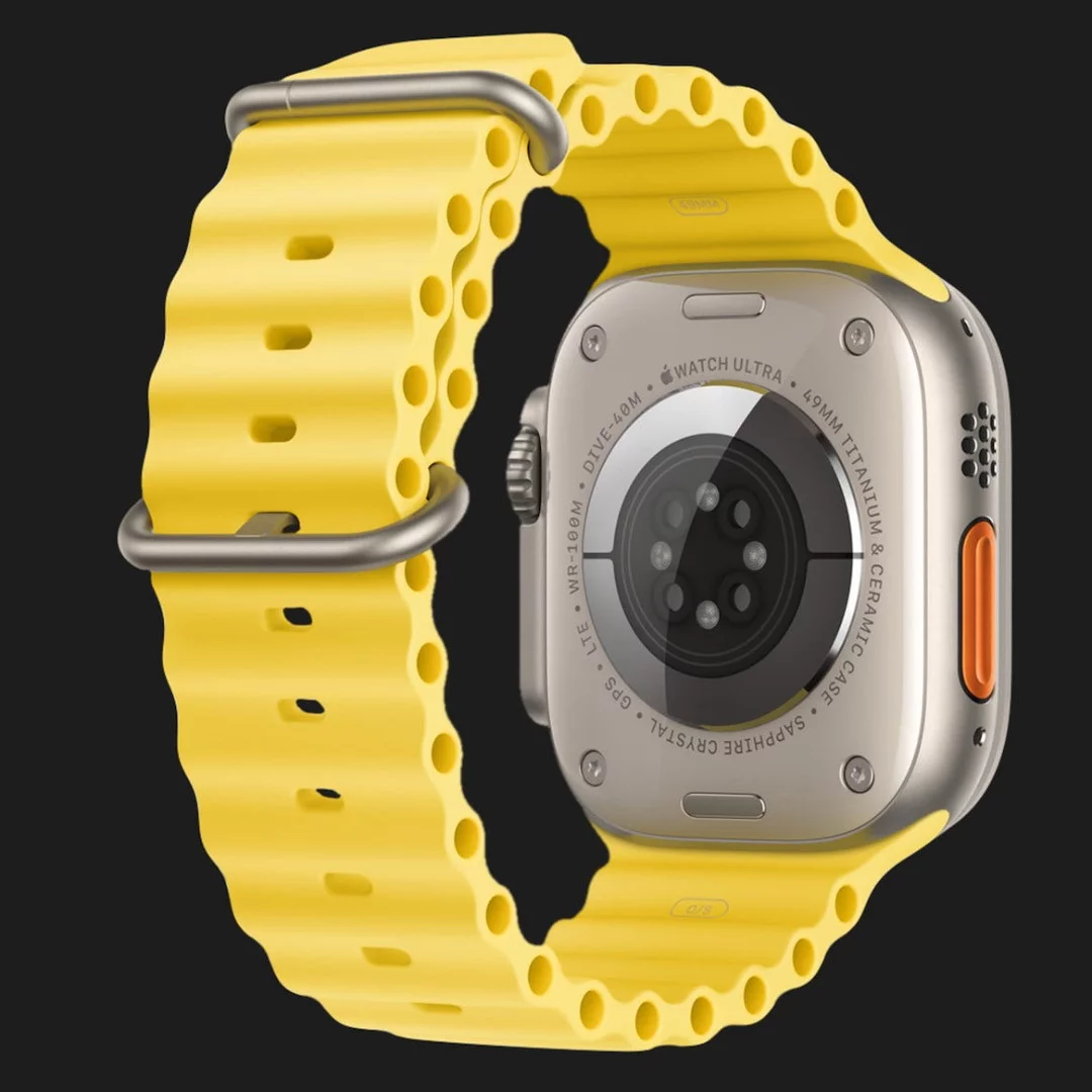 Оригинальный ремешок для Apple Watch 42/44/45/49 mm Ocean Band (Yellow)
