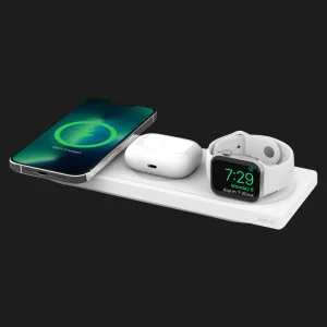Беспроводная зарядка Belkin 3-in-1 BoostCharge Pro MagSafe Wireless Stand (White) в Хмельницком