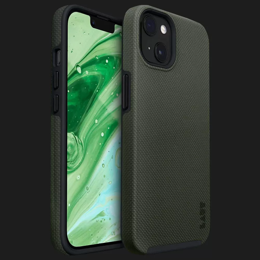 Чехол LAUT Shield Case для iPhone 14 Plus (Olive)