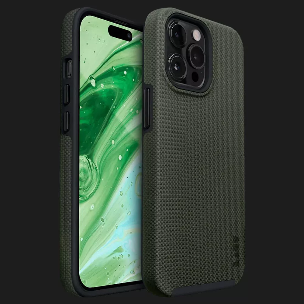 Чохол LAUT Shield Case для iPhone 14 Pro (Olive)