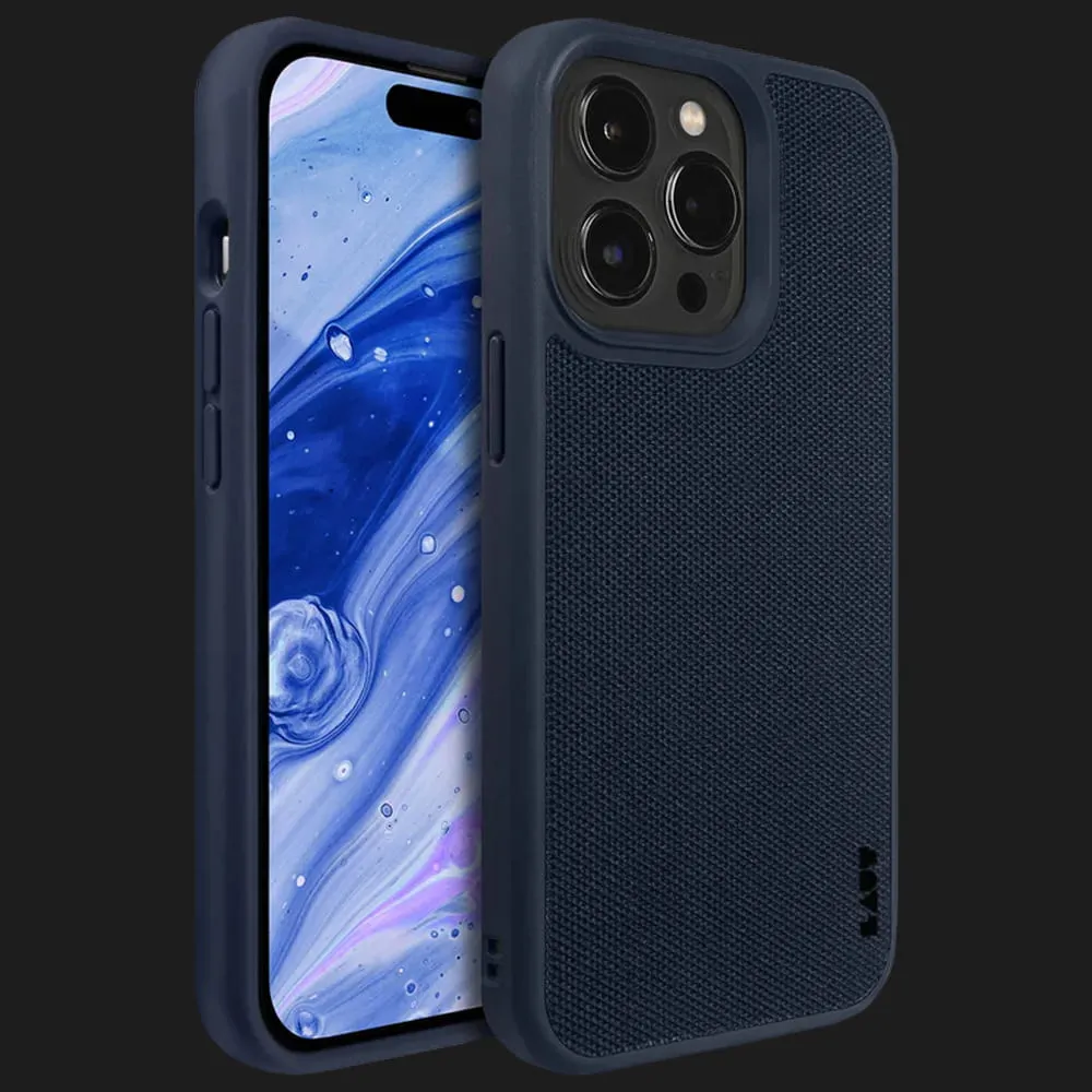 Чехол LAUT Urban MagSafe Cordura для iPhone 14 Pro (Indigo)