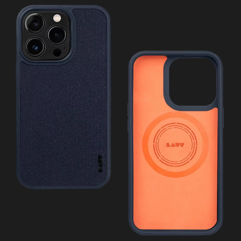 Чехол LAUT Urban MagSafe Cordura для iPhone 14 Pro Max (Indigo)