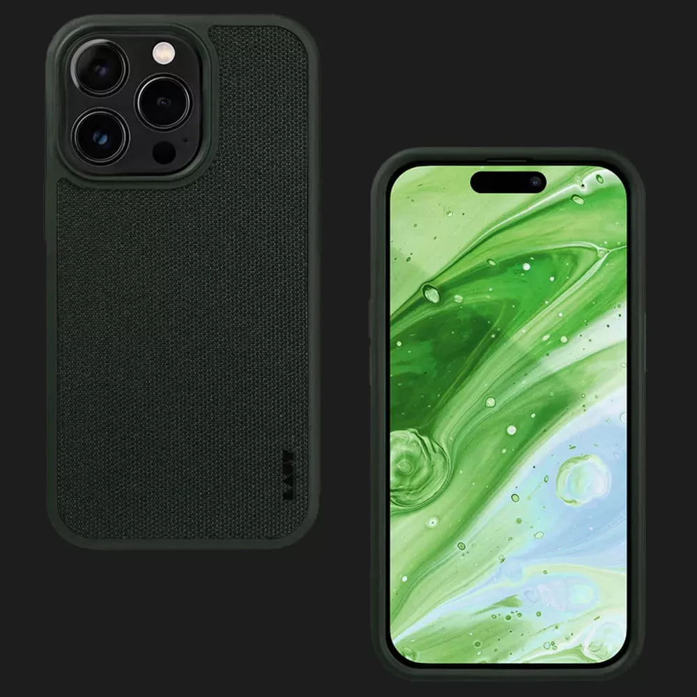 Чехол LAUT Urban MagSafe Cordura для iPhone 14 Pro Max (Olive)