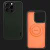 Чехол LAUT Urban MagSafe Cordura для iPhone 14 Pro Max (Olive)