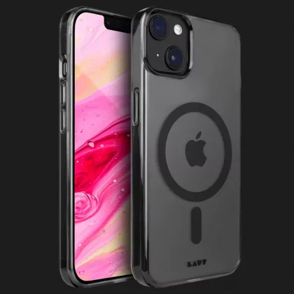 Чехол LAUT Crystal-M with MagSafe для iPhone 14 Plus (Crystal Black) в Житомире