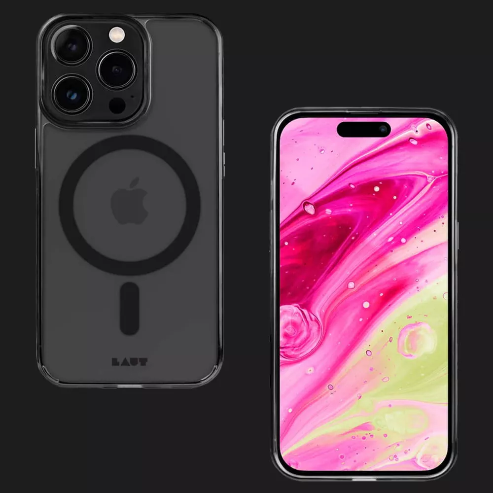Чохол LAUT Crystal-M with MagSafe для iPhone 14 Pro (Crystal Black)