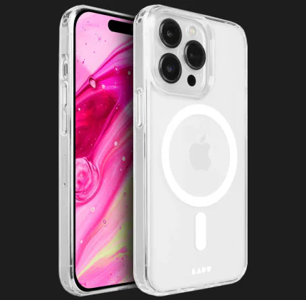 Чехол LAUT Crystal-M with MagSafe для iPhone 14 Pro (Crystal Clear)