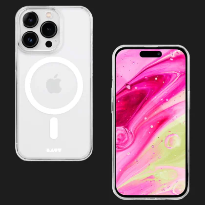 Чехол LAUT Crystal-M with MagSafe для iPhone 14 Pro (Crystal Clear) в Нетешине