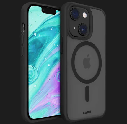 Чохол LAUT HUEX MagSafe для iPhone 14 (Black)