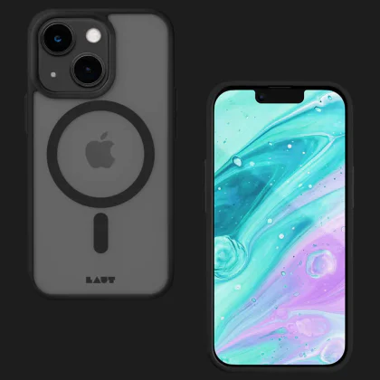 Чохол LAUT HUEX MagSafe для iPhone 14 Plus (Black)