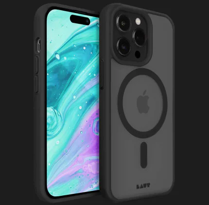 Чохол LAUT HUEX MagSafe для iPhone 14 Pro (Black)