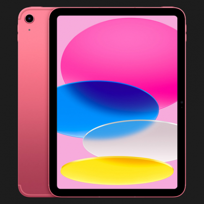 Планшет Apple iPad 10.9 64GB, Wi-Fi + LTE (Pink) 2022 (MQ6M3) в Черкасах