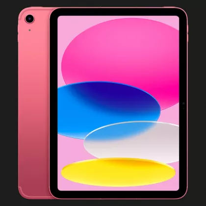 Планшет Apple iPad 10.9 64GB, Wi-Fi + LTE (Pink) 2022 (MQ6M3) в Коломиї