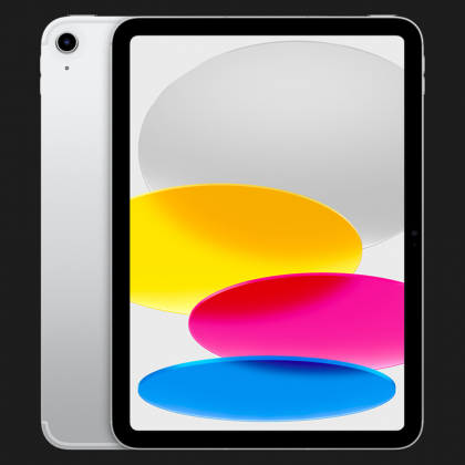 Планшет Apple iPad 10.9 64GB, Wi-Fi + LTE (Silver) 2022 (MQ6J3) Кременчуці