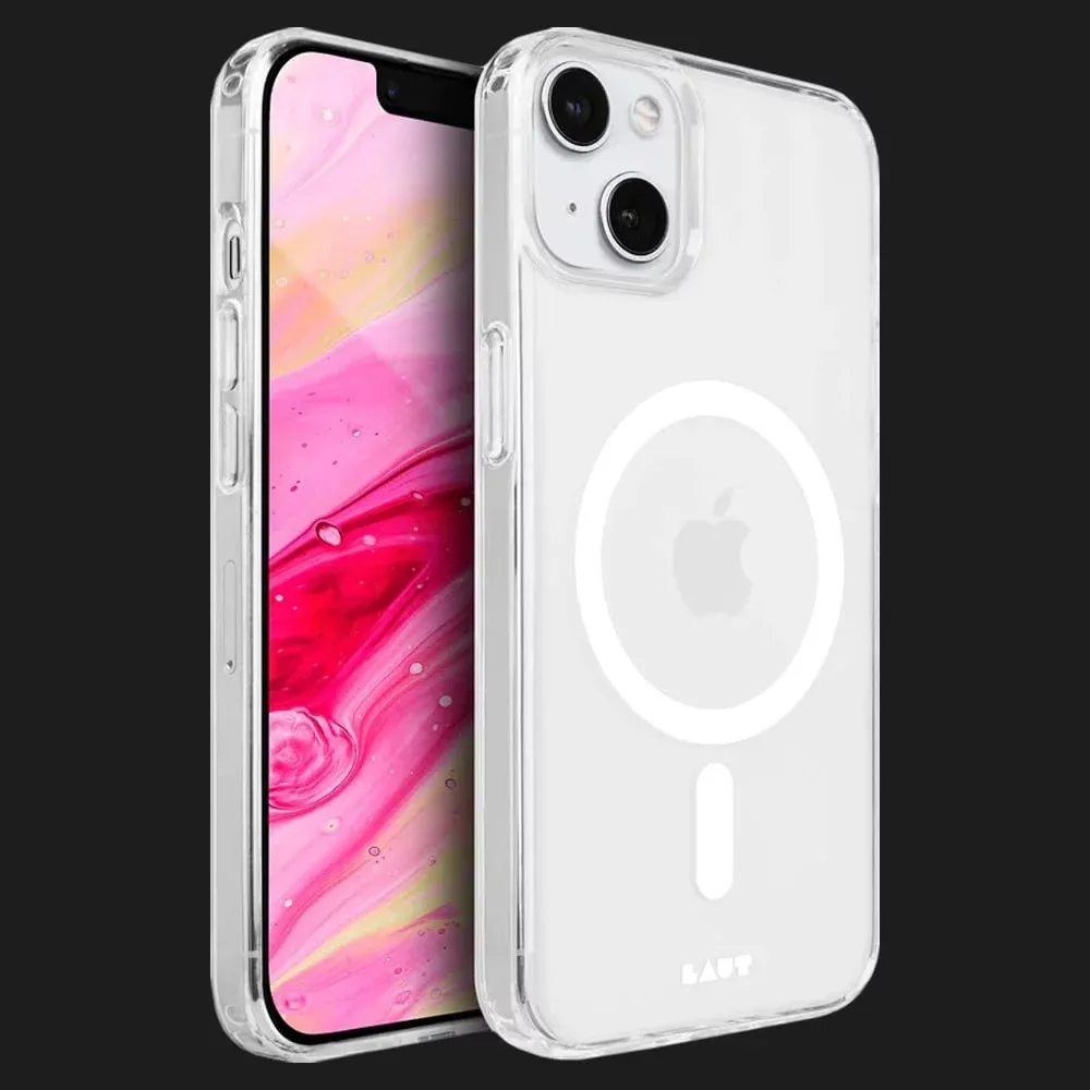 Чехол LAUT Crystal-M with MagSafe для iPhone 14 Plus (Crystal Clear)