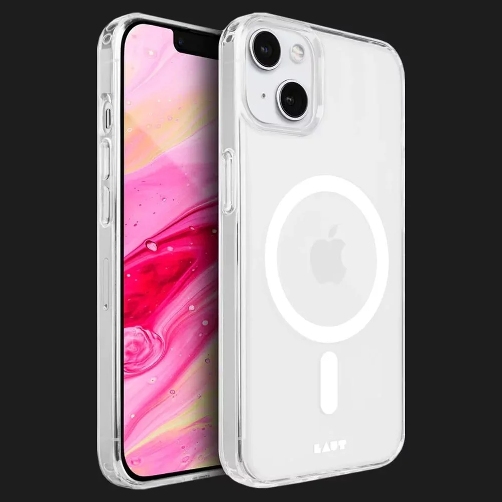 Чохол LAUT Crystal-M with MagSafe для iPhone 14 Plus (Crystal Clear)