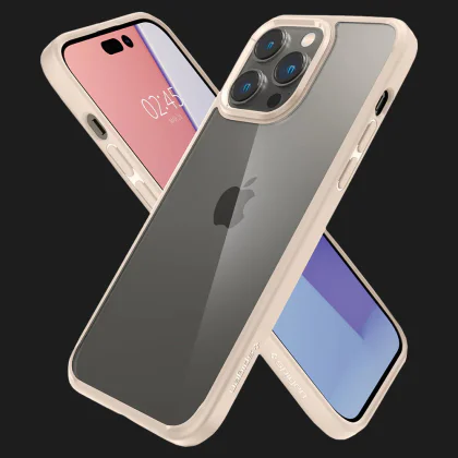 Чохол Spigen Ultra Hybrid для iPhone 14 Pro (Sand Beige) в Києві