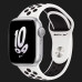 Оригінальний ремінець для Apple Watch 38/40/41 mm Nike Sport Band (Summit White/Black)