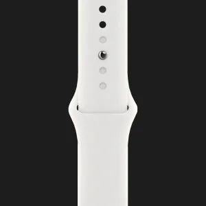 Оригинальный ремешок для Apple Watch 38/40/41/42 mm Sport Band (White) (MTP52) в Сваляве