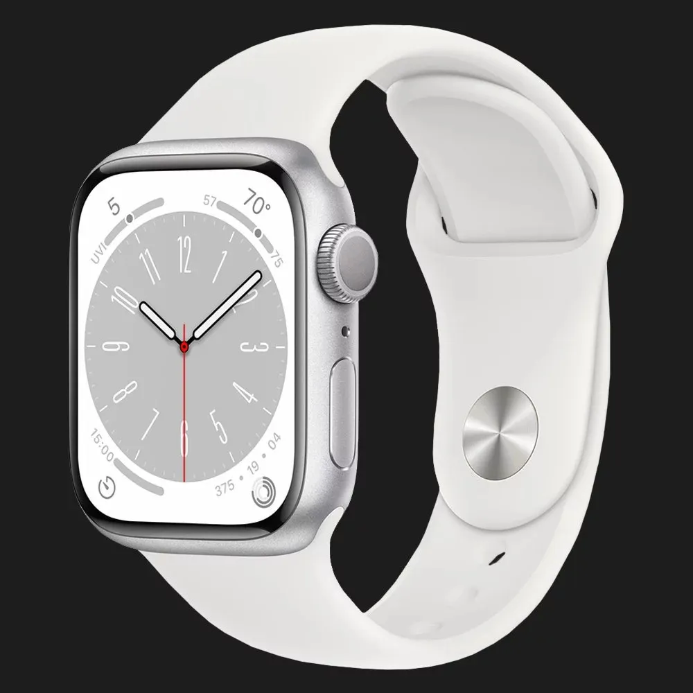 Оригинальный ремешок для Apple Watch 38/40/41/42 mm Sport Band (White) (MTP52)
