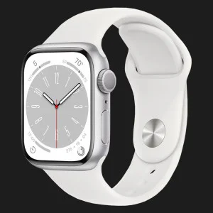 Оригинальный ремешок для Apple Watch 38/40/41/42 mm Sport Band (White) (MTP52) в Сваляве
